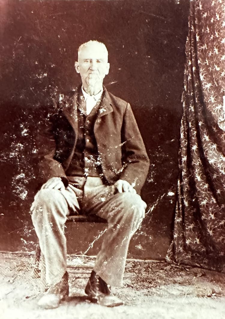 Vintage portrait of James Kearney Taaffe, the author's great-great-great grandfather